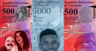 Los nuevos billetes son de monopolio en Venezuela