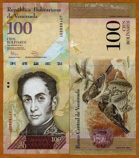 Maduro saca de circulación el billete de 100 Bolívares