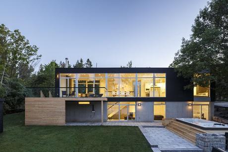 Residencia Minimalista en Canada