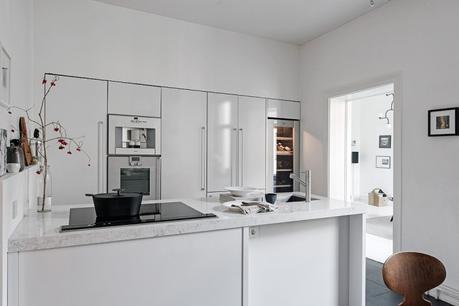 Muebles de cocina empotrados Gaggenau cocinas nórdicas cocinas modernas cocinas lujo cocinas empotradas cocinas blancas blog decoración nórdica 