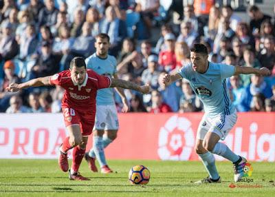 Crónica Celta 0 - Sevilla FC 3