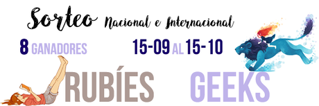 Sorteo Rubíes Geeks Sorteo Rubíes Geeks