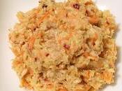 Ensalada repollo, zanahoria nueces