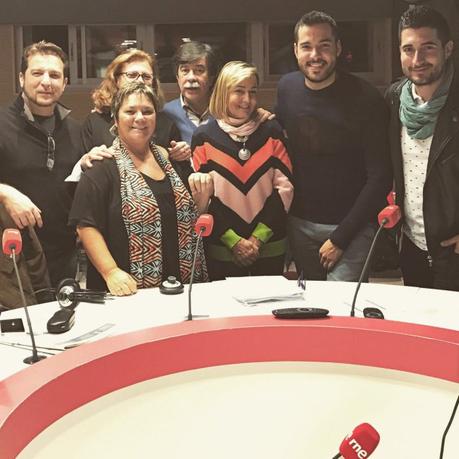 Foto de los asistentes al programa de La noche en Vela, foto de @soriano_p