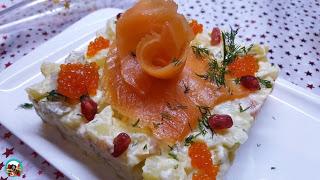 Ensaladilla de salmón ahumado