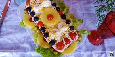 Ensaladilla de salmón ahumado