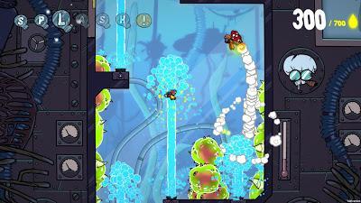 Splasher, un plataformas 2D rabioso de esos que te pondrán al límite