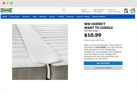 IKEA renombra sus productos con los problemas más buscados en Google