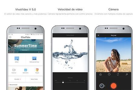 ViVaVideo editor de vídeo para crear presentaciones con fotografías