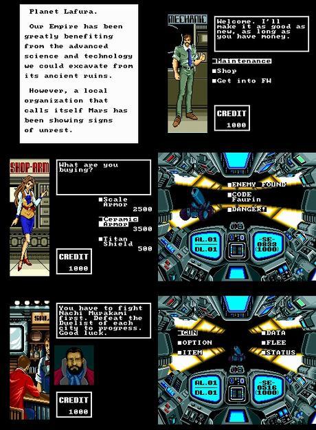 Out Live de PC Engine traducido al inglés