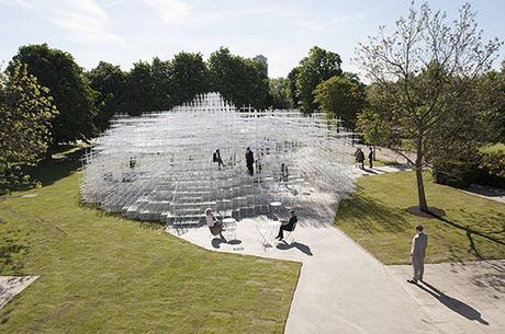 SERPENTINE PAVILION EN LONDRES de SOU FUJIMOTO