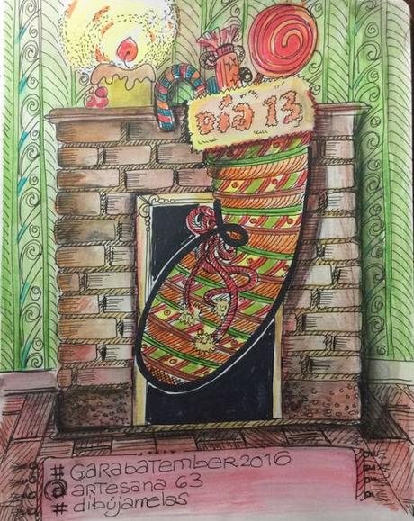 #garabatember2016 Día 13 #dibújamelas