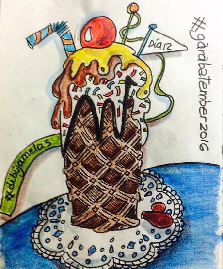 #garabatember2016 Día 12 #dibújamelas