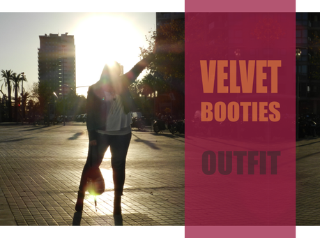 Velvet Booties · OUTFIT