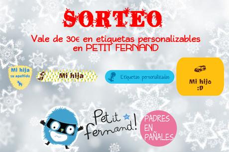 Sorteo de 30€ para gastar en Petit Fernand: etiquetas para niños