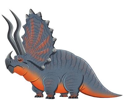 Los ceratópsidos de Olivier Silven
