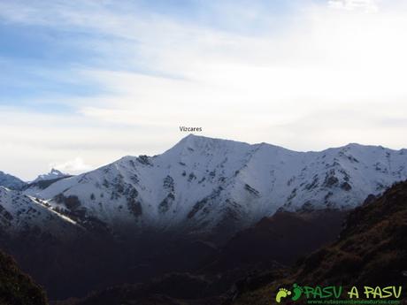 Vista del Vízcares desde el Niañu