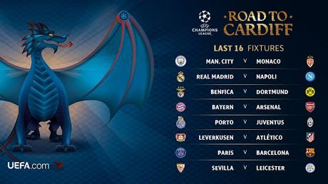 Calendario de octavos de la Champions League 2017