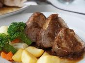 Solomillo cerdo vino tinto