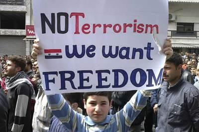Resultado de imagen de protestas siria 2011