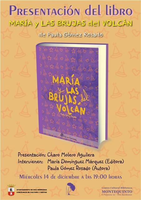 Acto de presentación del libro “María y las brujas del volcán”