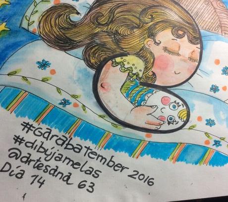 #garabatember2016 Día 14 #dibújamelas