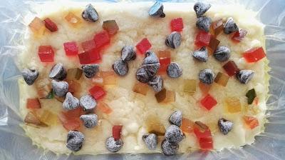 Turrón Navideño de Chocolate blanco