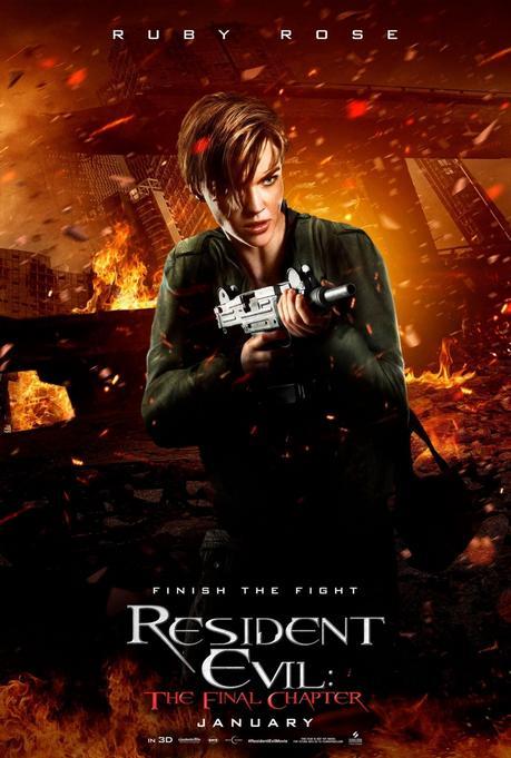 Cinco nuevos carteles para ‘Resident Evil: El capítulo final’