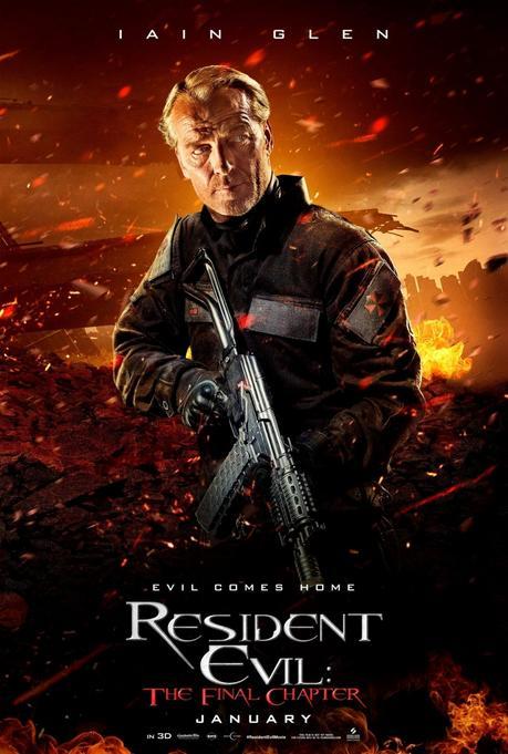 Cinco nuevos carteles para ‘Resident Evil: El capítulo final’