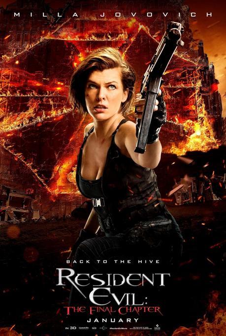 Cinco nuevos carteles para ‘Resident Evil: El capítulo final’