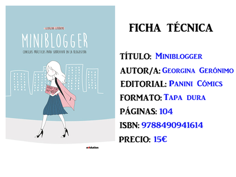 Reseña: Miniblogger, de Georgina Gerónimo Reseña: Miniblogger, de Georgina Gerónimo