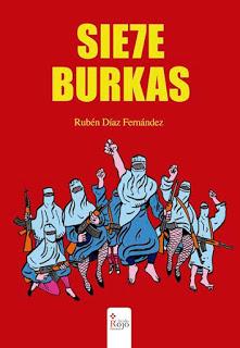 Siete Burkas es la primera novela del músico residente en Zaragoza Rubén Díaz Fernández