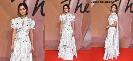 Jenna Coleman en los Fashion Awards 2016