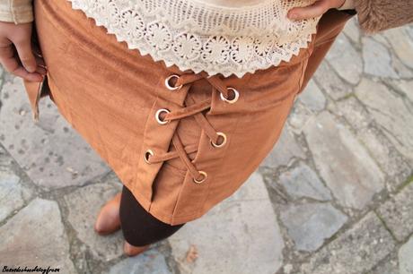 Lace-up Skirt || Falda Lace-up