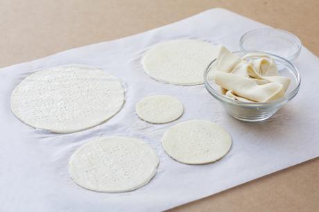 Hojaldre de Navidad con crema inglesa Hojaldre de Navidad con crema inglesa