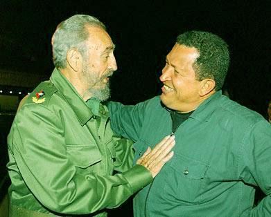 Fidel y Chávez con el 'greenery' del 2017 [+ fotos]