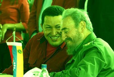 Fidel y Chávez con el 'greenery' del 2017 [+ fotos]