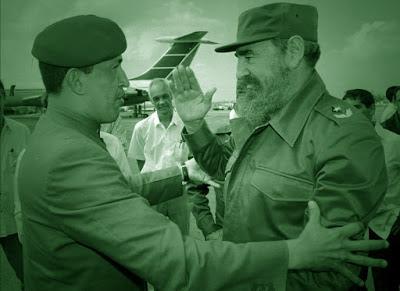 Fidel y Chávez con el 'greenery' del 2017 [+ fotos]