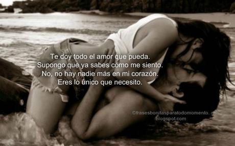 Dulce amargo así es el amor.