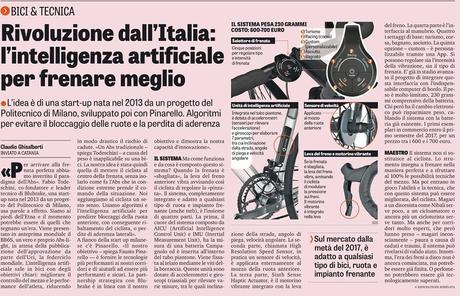 Blubrake ha desarrollado un sistema de frenado antibloqueo electrónico para ciclismo