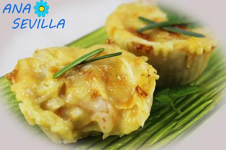 Pastelitos de merluza y gambas olla GM