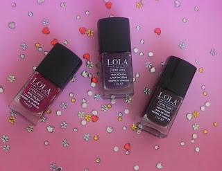 Tres esmaltes de LOLA para un invierno a la moda