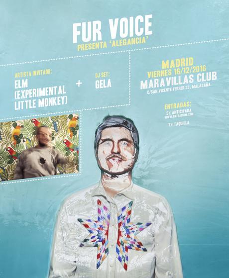 Fur Voice y Experimental Little Monkey en Maravillas Club Fur Voice y Experimental Little Monkey en Maravillas Club