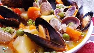 Mejillones a la jardinera