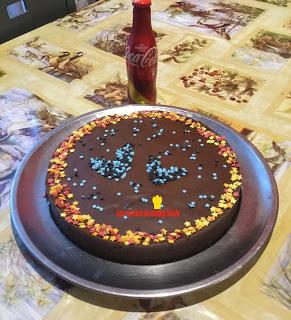 TARTA DE CHOCOLATE Y COCA-COLA EN MICROONDA