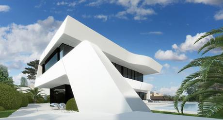 NUEVAS IMÁGENES DE OBRA DEL PROYECTO DE VIVIENDA UNIFAMILIAR EN LA COSTA MEDITERRÁNEA DISEÑADO POR A-CERO