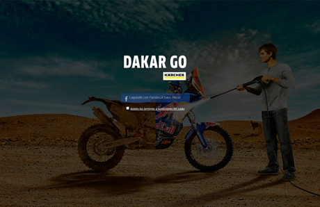 Karcher Bolivia y su advergaming Dakar Go
