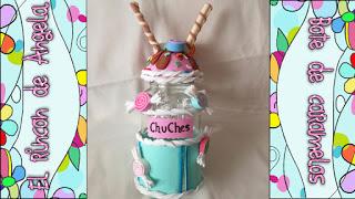 DIY Como decorar un tarro de cristal, con goma eva,  para meter caramelos y chuches