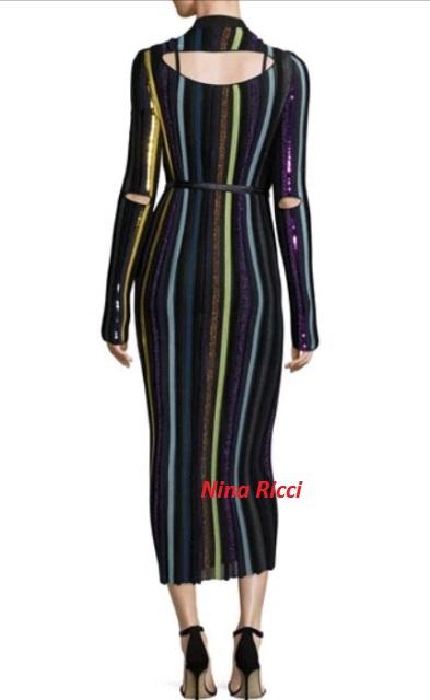 Letizia vestido de Nina Ricci espalda