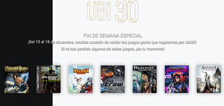 ¡Ubisoft nos regala siete videojuegos para ordenador!